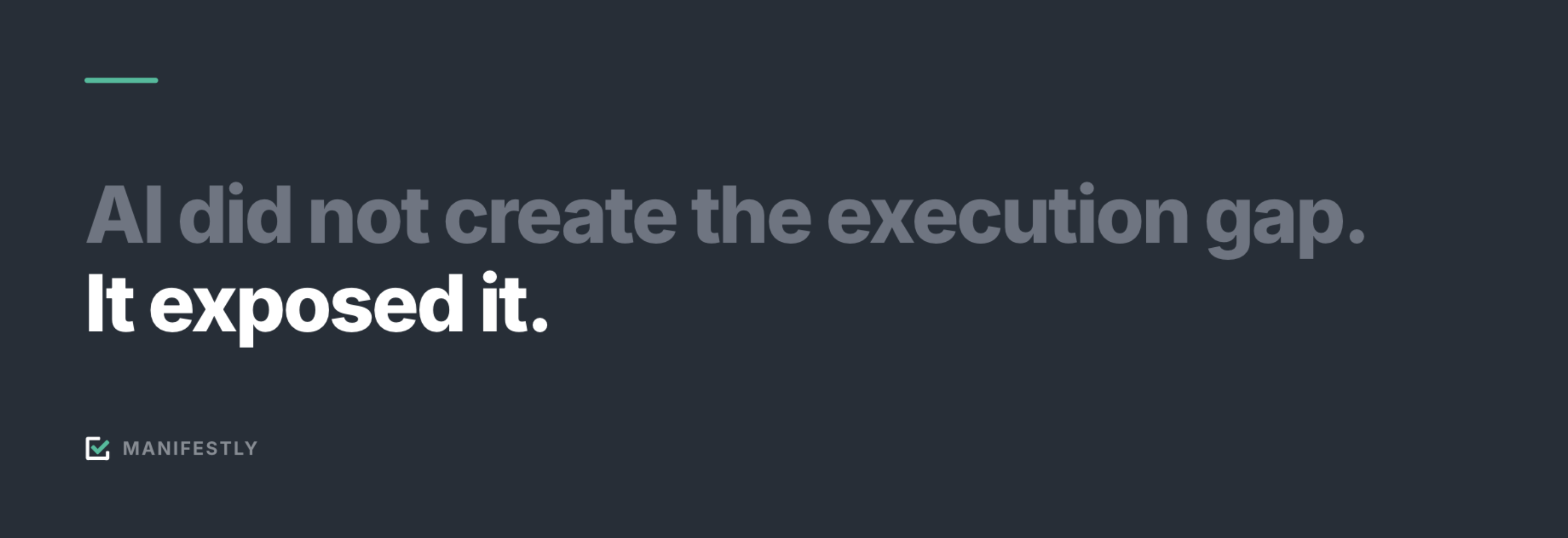 A better AI model does not by itself create accountable execution
