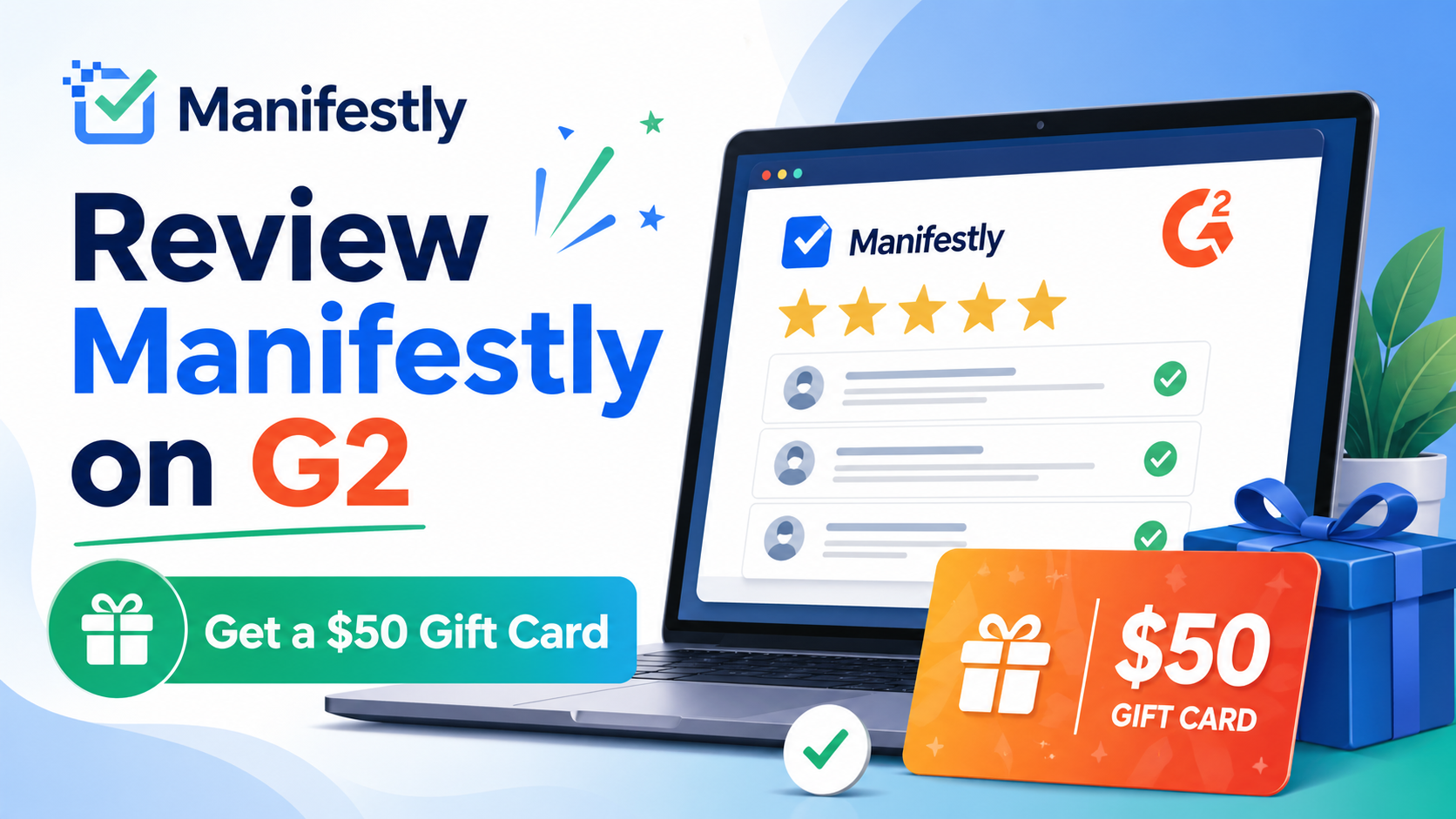 Photo of Review Manifestly on G2, Get a $50 Gift Card