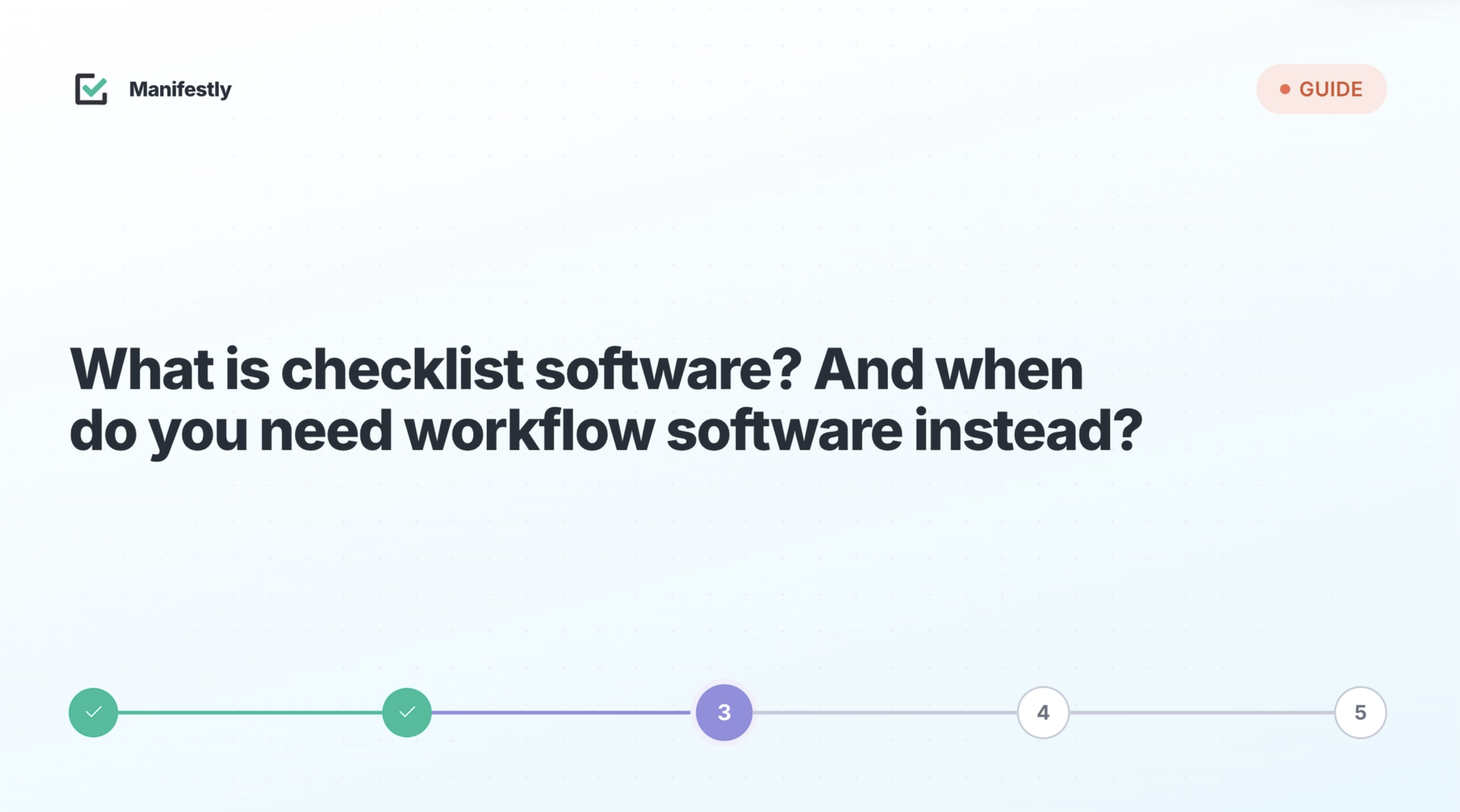 Photo of What Is Checklist Software? And When Do You Need Workflow Software Instead?
