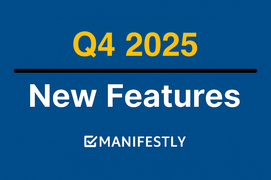 What s new at manifestly q4 2025