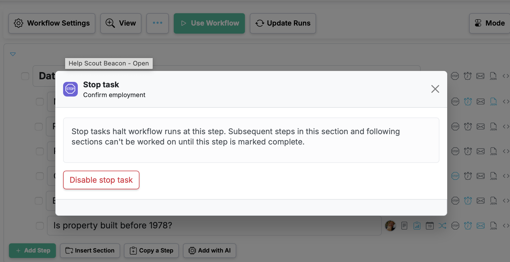 Photo of New Feature: Workflow Stop Tasks