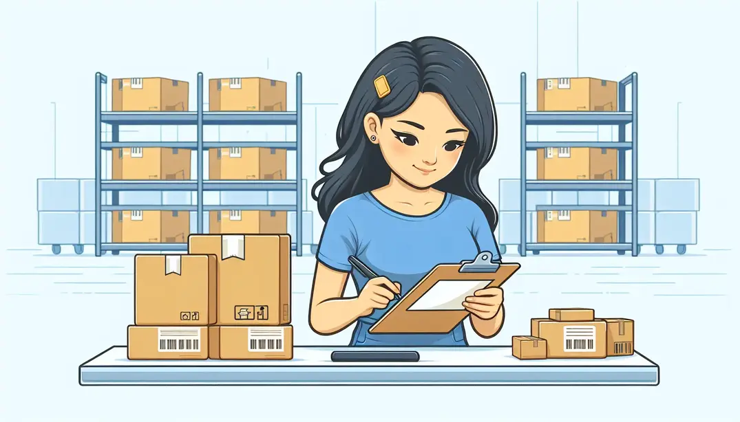 Order packaging checklist
