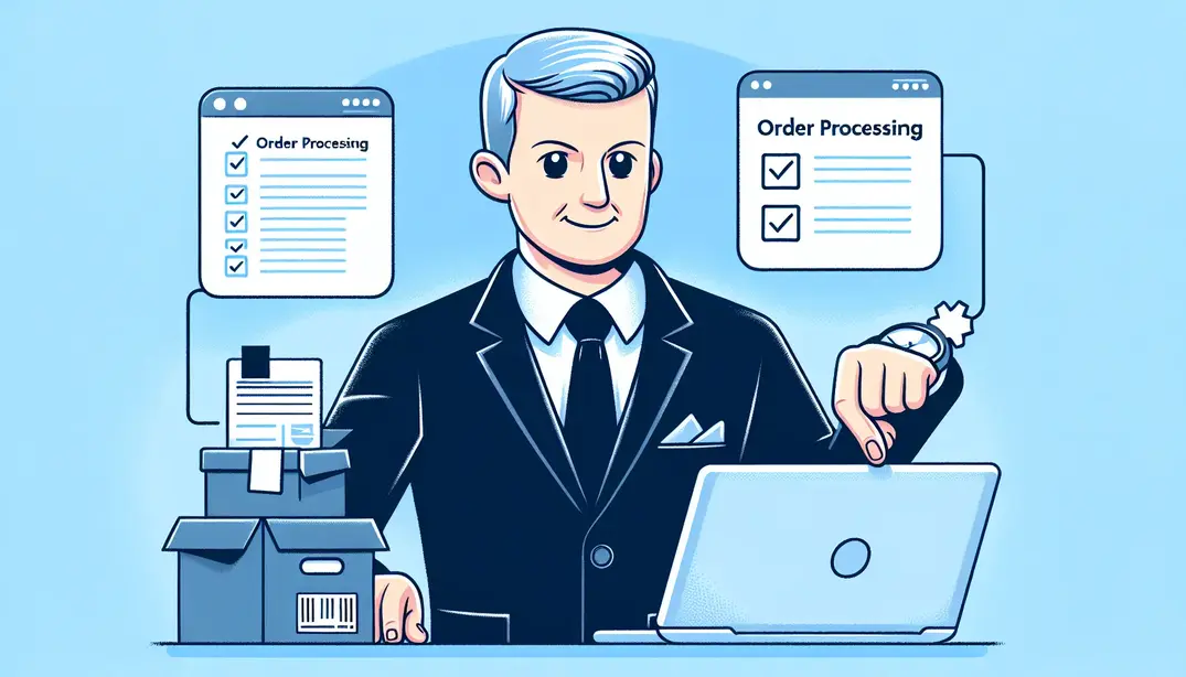 Order processing checklist