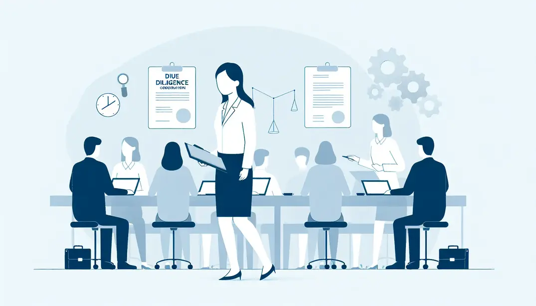 Due diligence coordination checklist